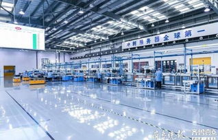 中國服務器領域首條高端裝備智能生產線——浪潮智能工廠正式運行